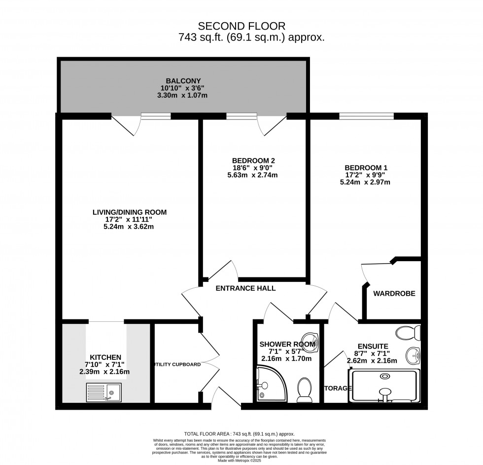 Floorplan for Tudor Street, Abergavenny, Monmouthshire