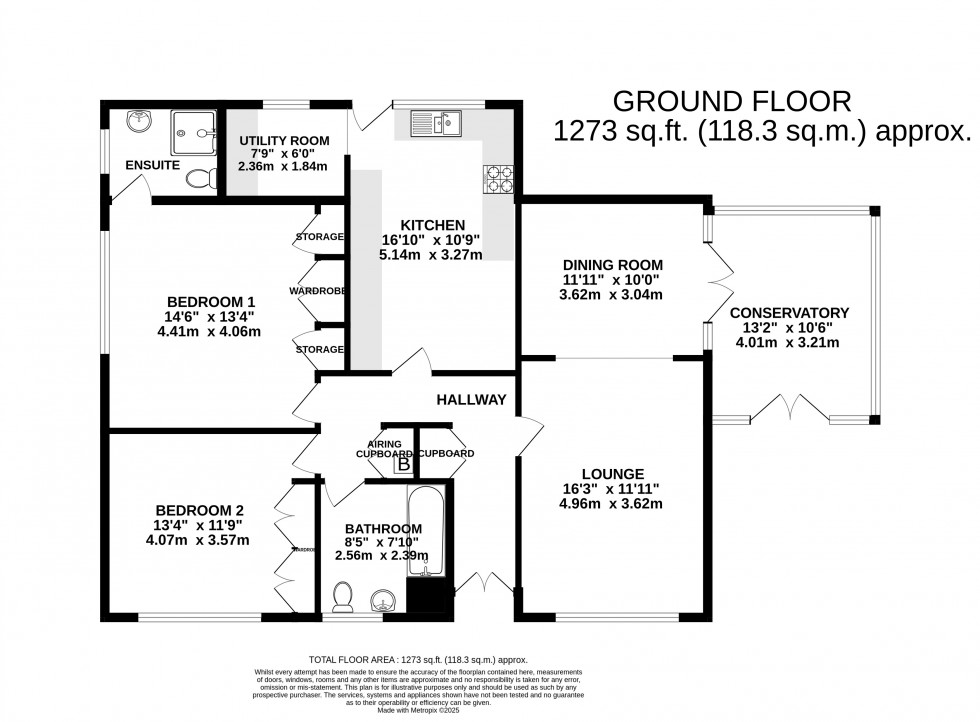 Floorplan for Llanfoist, Abergavenny, Monmouthshire
