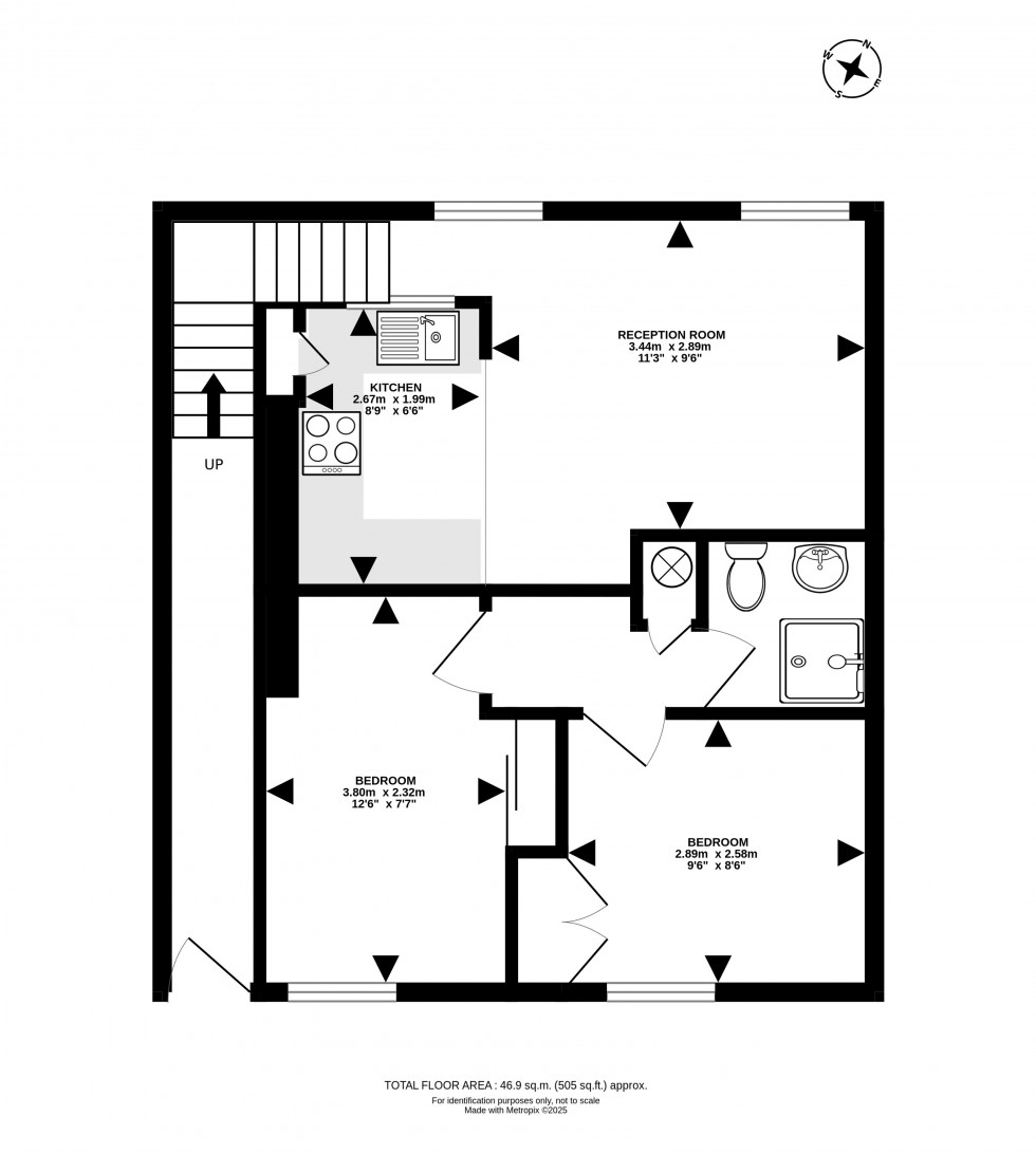 Floorplan for High Street, Builth Wells, Powys