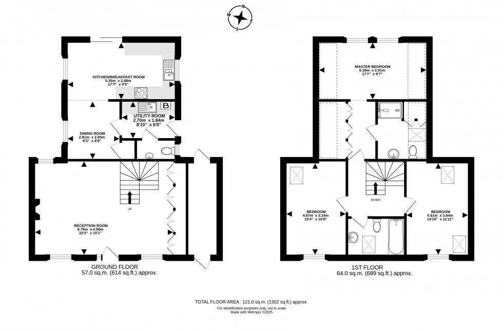 Floorplan for Garth, Llangammarch Wells, Powys