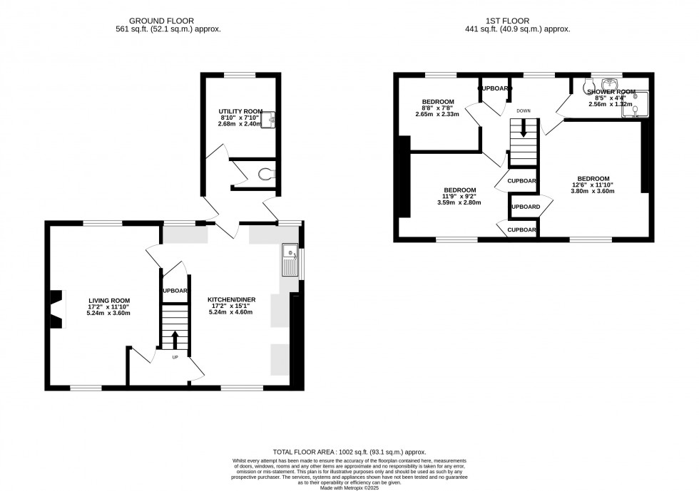 Floorplan for Cray, Brecon, Powys