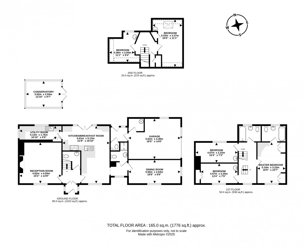 Floorplan for Hundred House, Nr. Builth Wells, Powys