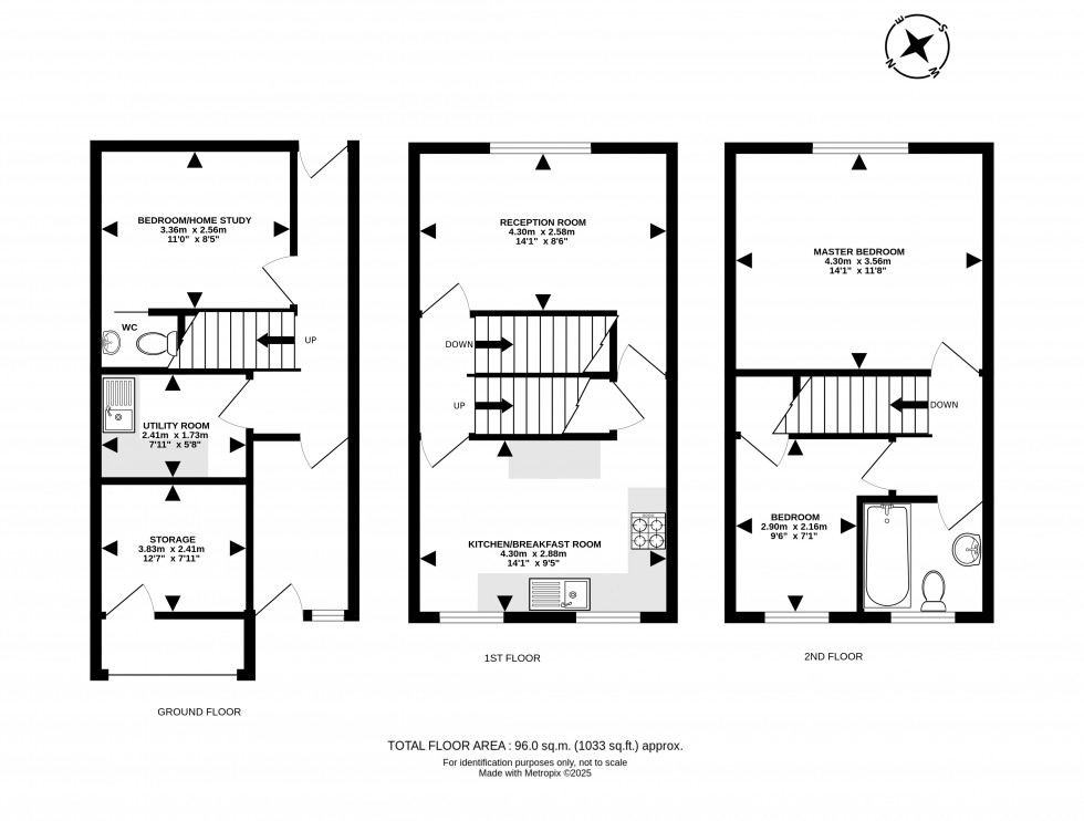 Floorplan for Brecon Road, Builth Wells, Powys
