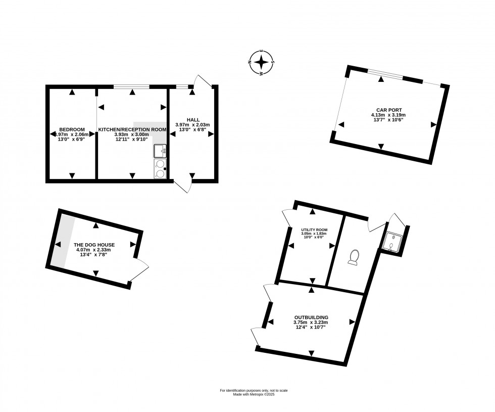 Floorplan for Llanwrthwl, Llandrindod Wells, Powys