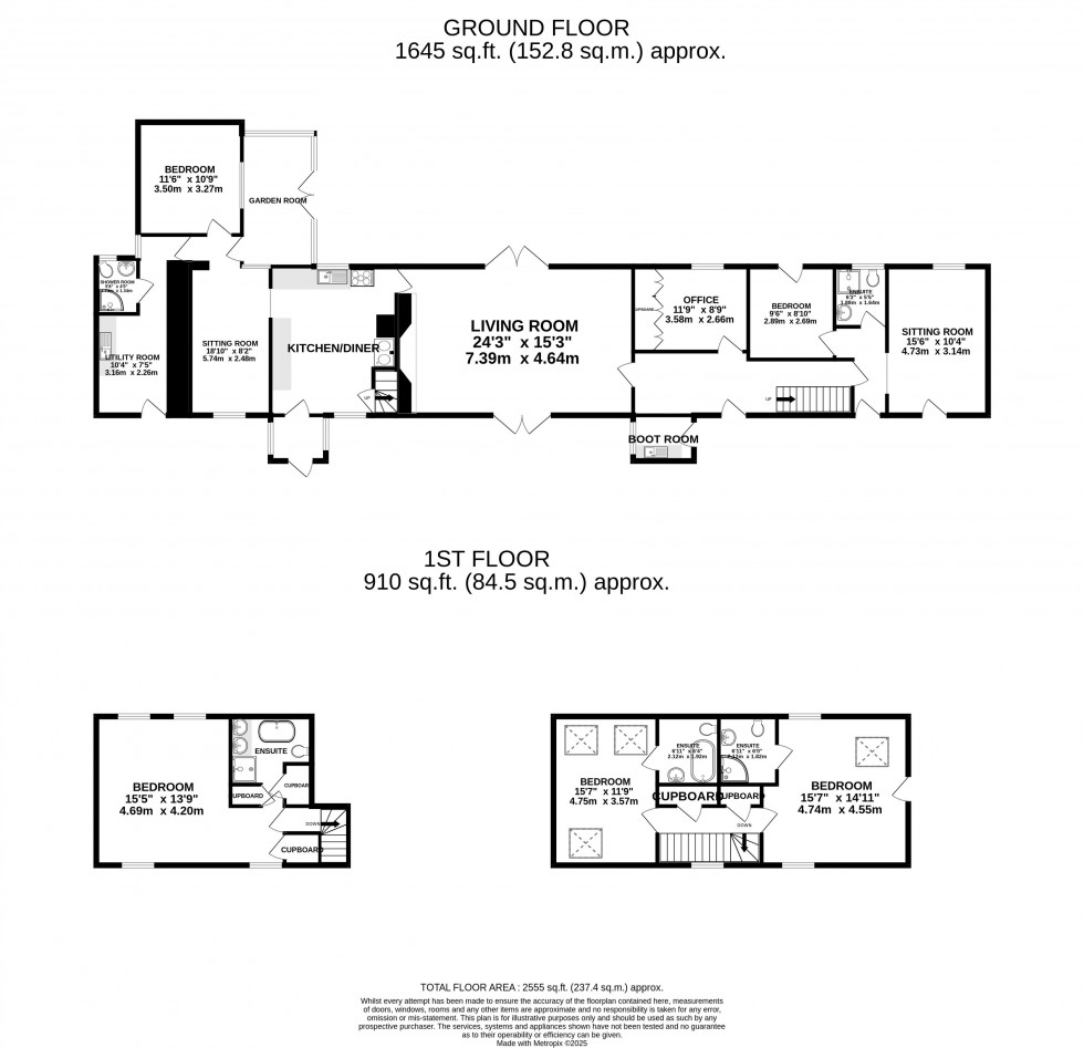 Floorplan for Penderyn, Aberdare, Mid Glamorgan