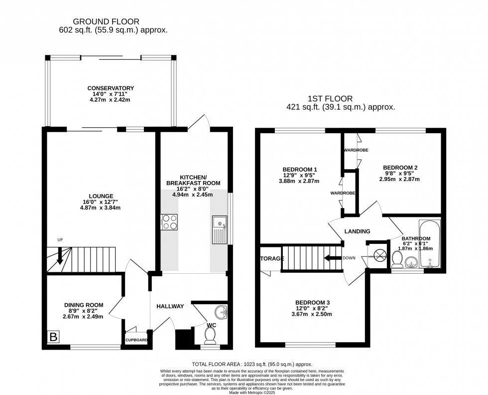 Floorplan for Mardy, Abergavenny, Monmouthshire