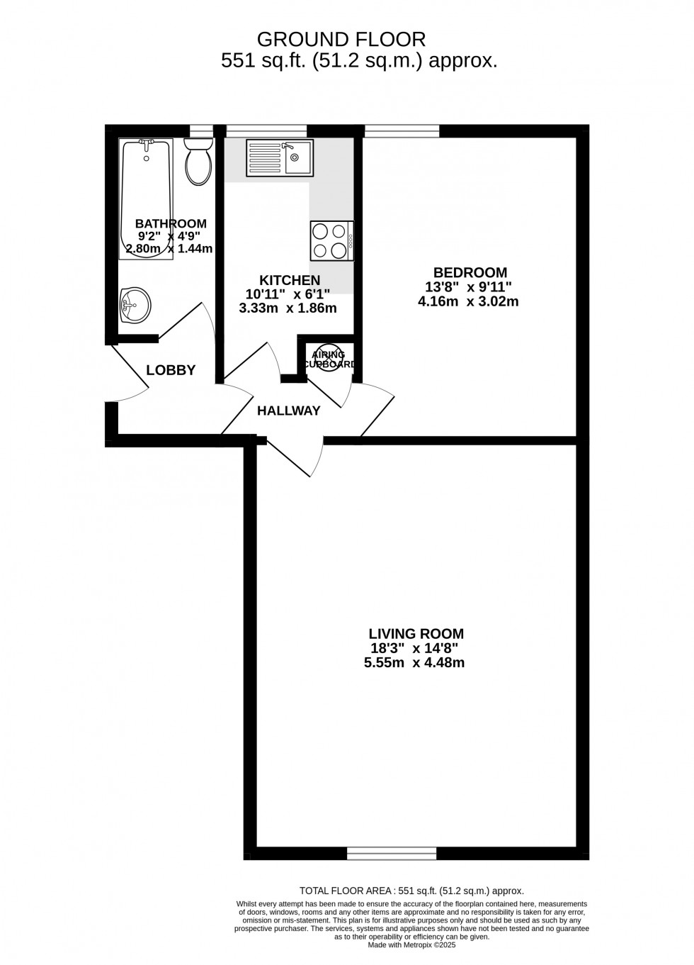 Floorplan for Monk Street, Abergavenny, Monmouthshire