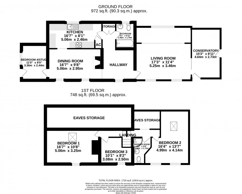 Floorplan for Llanelly Hill, Abergavenny, Monmouthshire