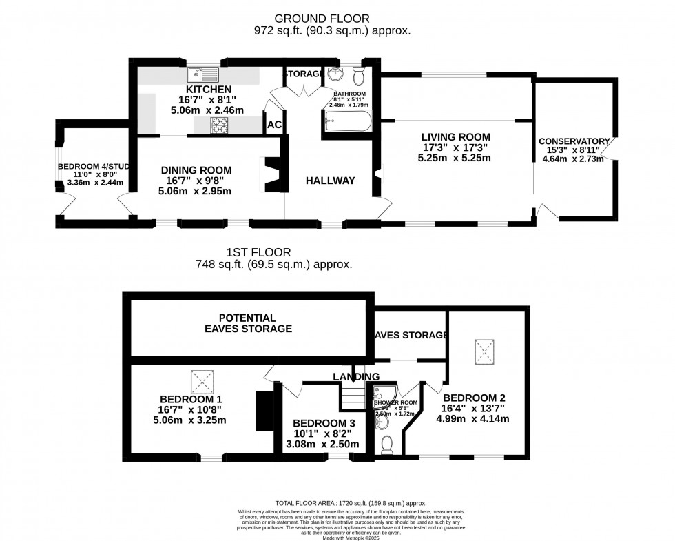 Floorplan for Llanelly Hill, Abergavenny, Monmouthshire