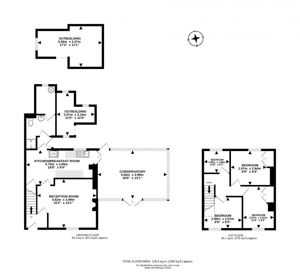 Floorplan for Beulah, Llanwrtyd Wells, Powys