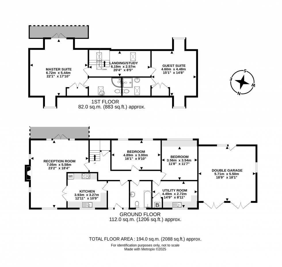 Floorplan for Nantmel, Llandrindod Wells, Powys