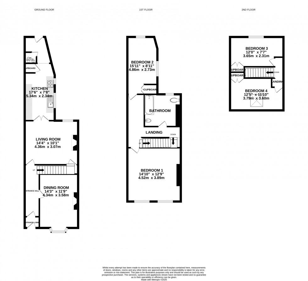 Floorplan for Watton, Brecon, Powys