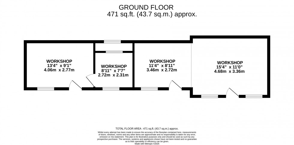 Floorplan for Hay-on-Wye, Hereford, Powys