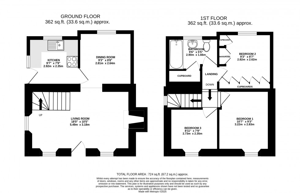 Floorplan for Llangattock Lingoed, Abergavenny, Monmouthshire