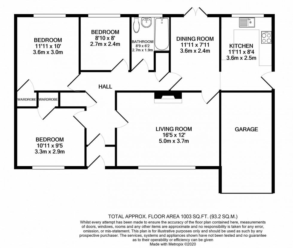 Floorplan for Camden Crescent, Brecon, Powys