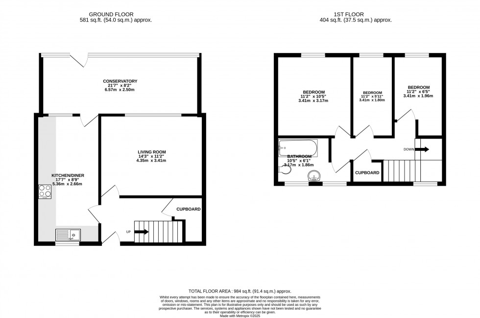 Floorplan for Maes Y Ffynnon, Brecon, Powys