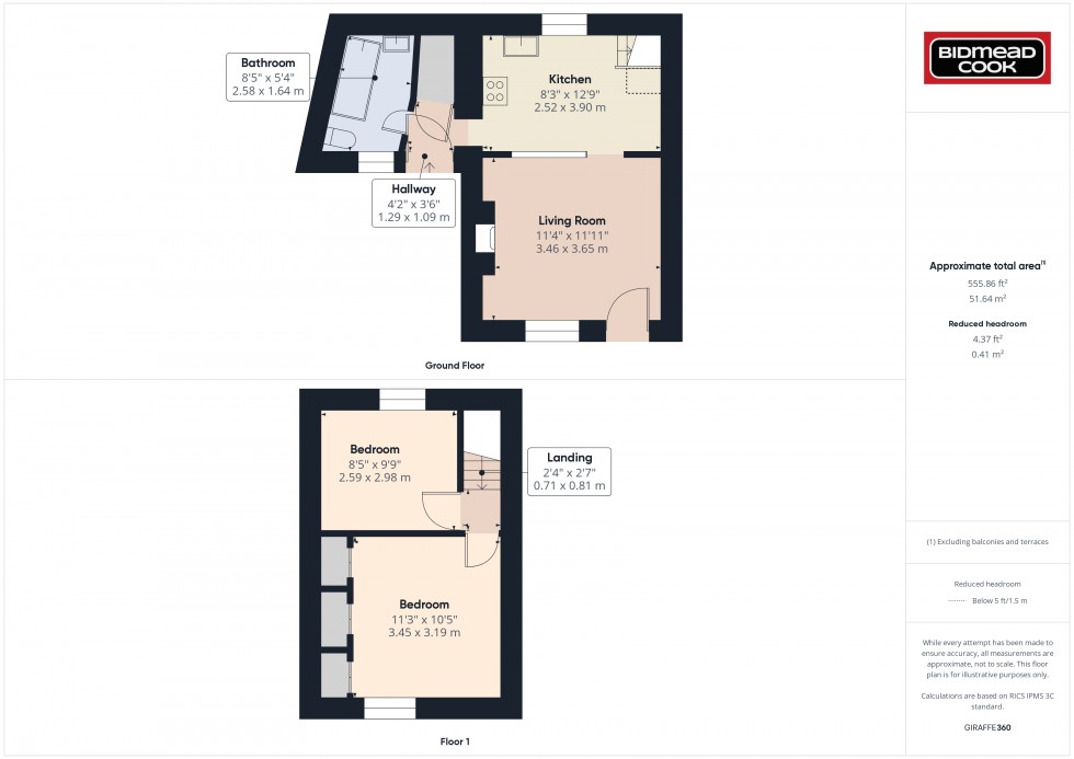Floorplan for Church Road, Cinderford, Gloucestershire