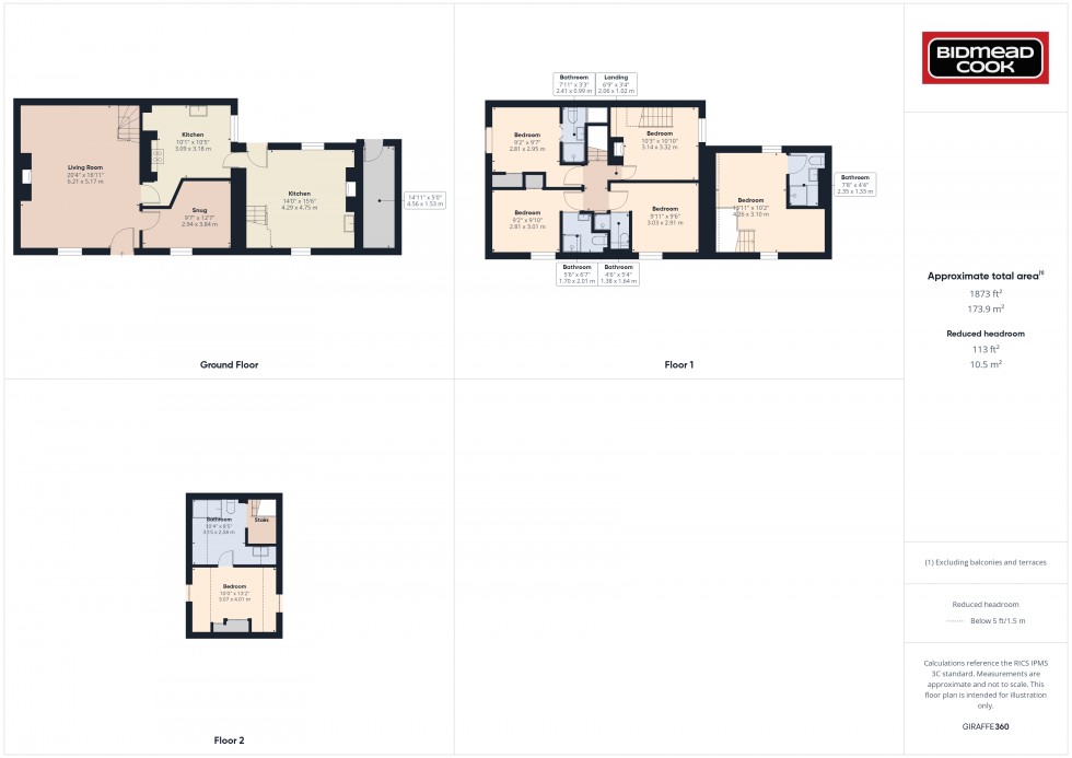 Floorplan for St Whites Road, Cinderford, Gloucestershire