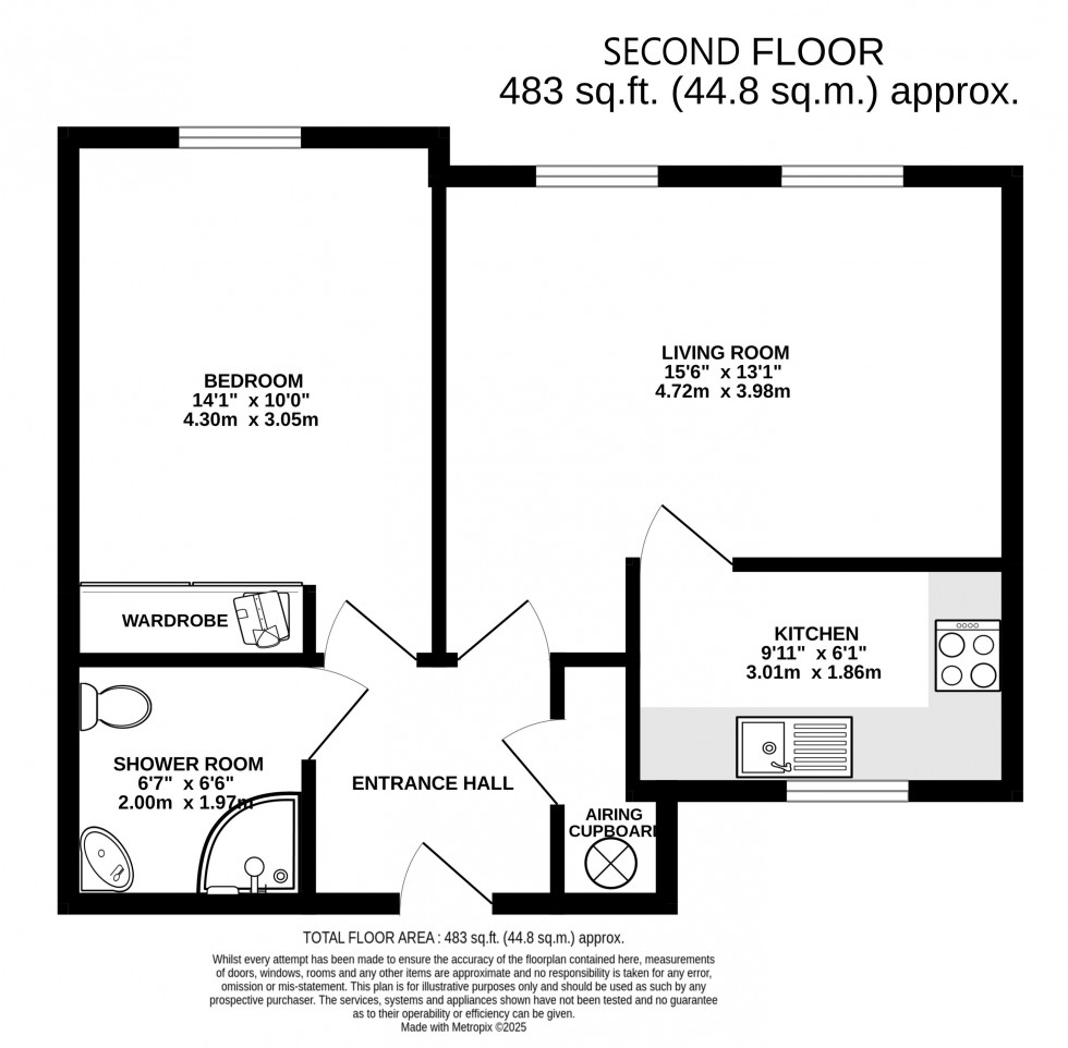 Floorplan for Mill Street, Abergavenny, Monmouthshire