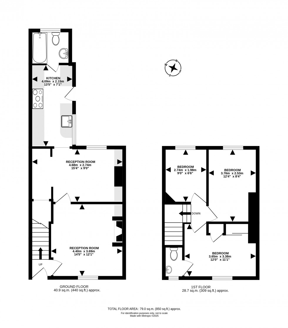 Floorplan for Builth Road, Builth Wells, Powys