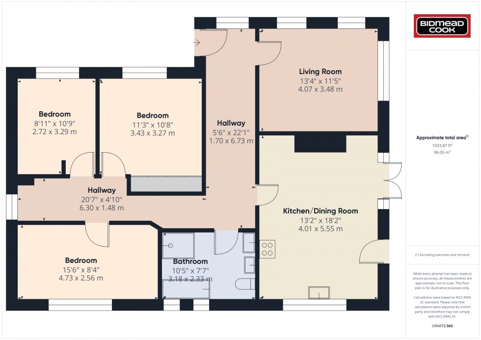 Floorplan for Greytree, Ross-on-Wye, Herefordshire