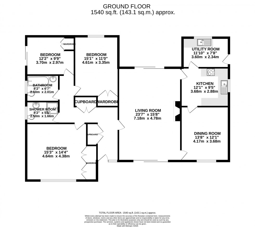 Floorplan for Brecon, Powys