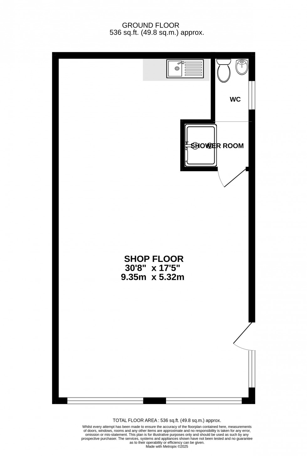 Floorplan for Frogmore Street, Abergavenny, Monmouthshire
