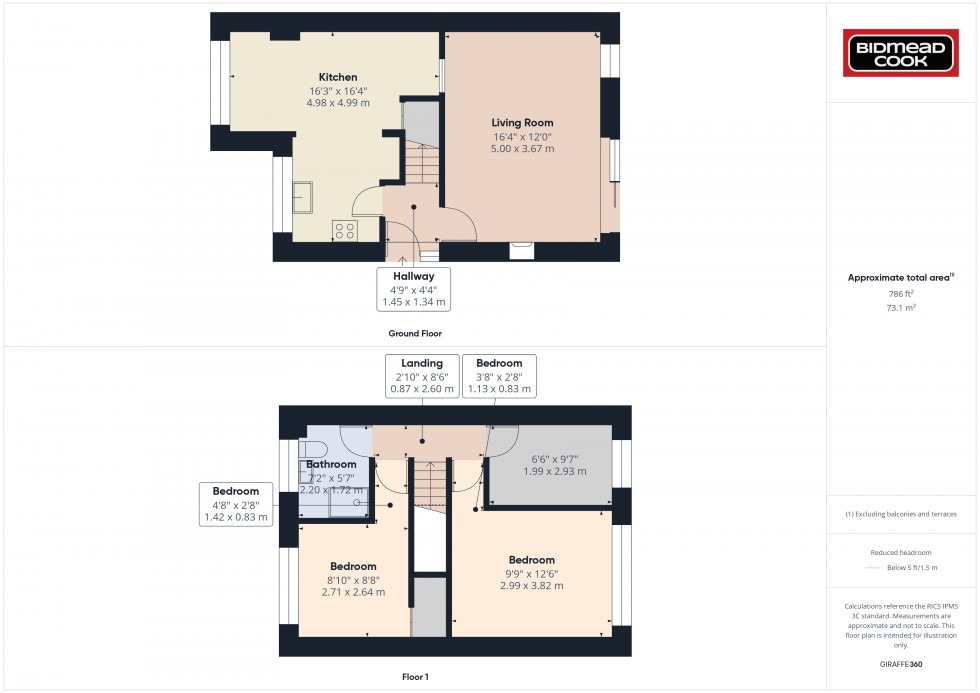 Floorplan for The Wend, Longhope, Gloucestershire