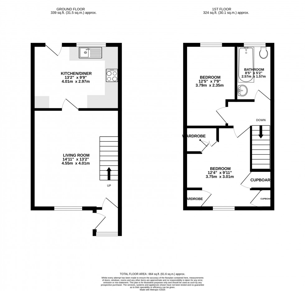 Floorplan for Blackfriars Court, Brecon, Powys