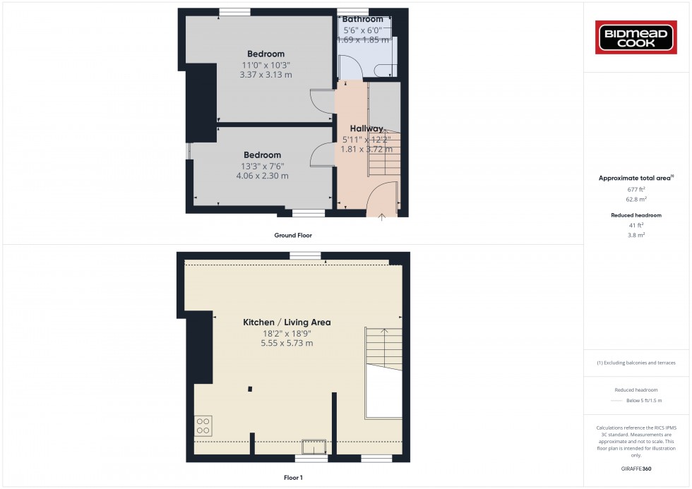 Floorplan for Greytree Road, Ross-on-Wye, Herefordshire