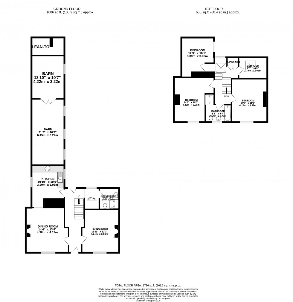 Floorplan for Trecastle, Brecon, Powys