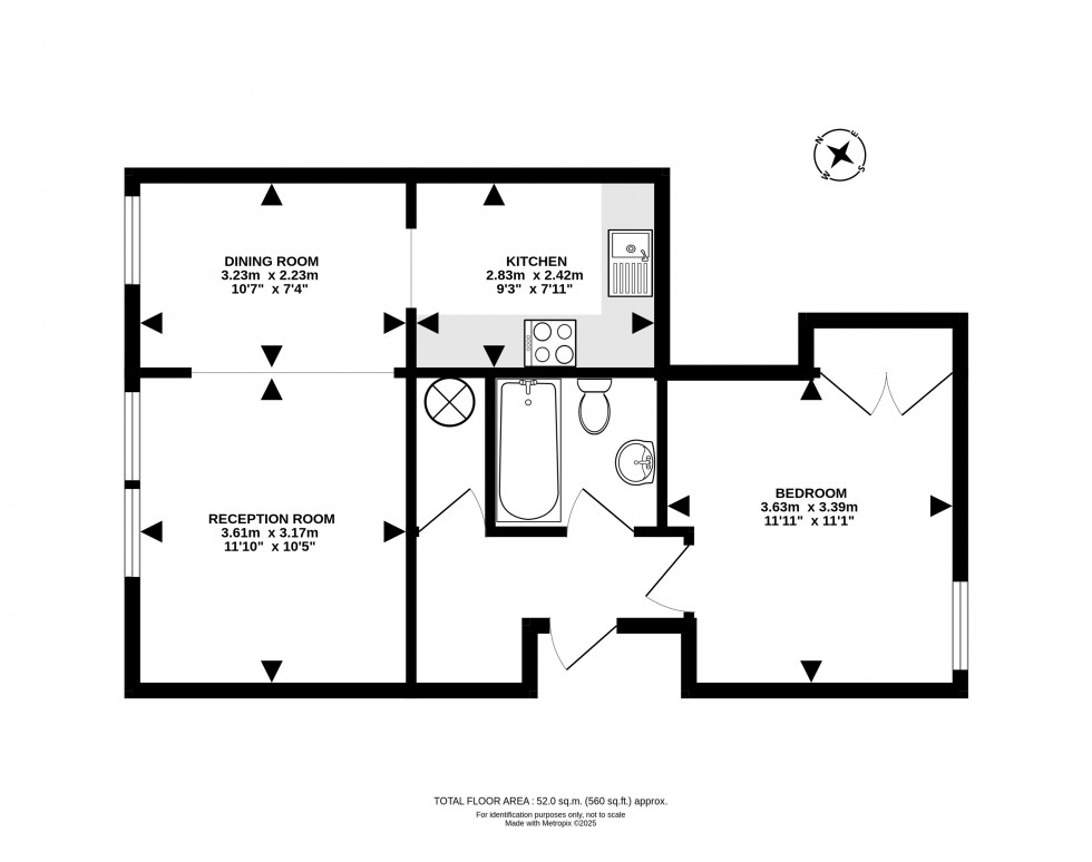 Floorplan for High Street, Builth Wells, Powys