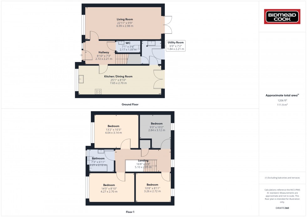 Floorplan for Ross-On-Wye, Herefordshire