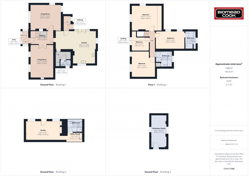 Floorplan for Brockhampton, Hereford