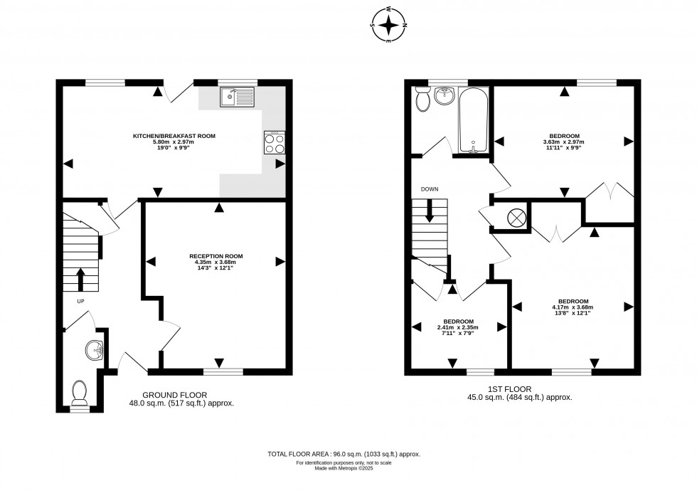 Floorplan for Newbridge-on-Wye, Llandrindod Wells, Powys