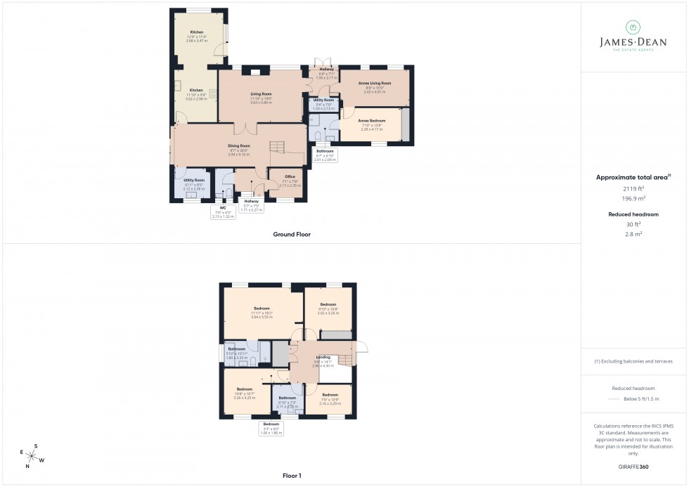 Floorplan for Bromsash, Ross-on-Wye, Herefordshire
