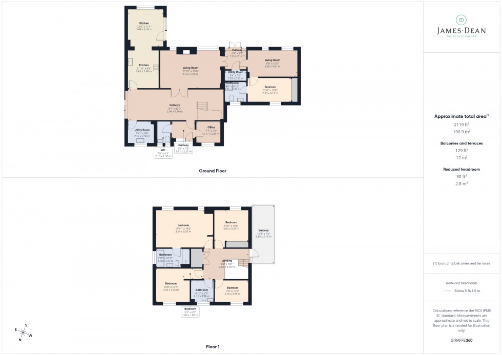 Floorplan for Bromsash, Ross-on-Wye, Herefordshire