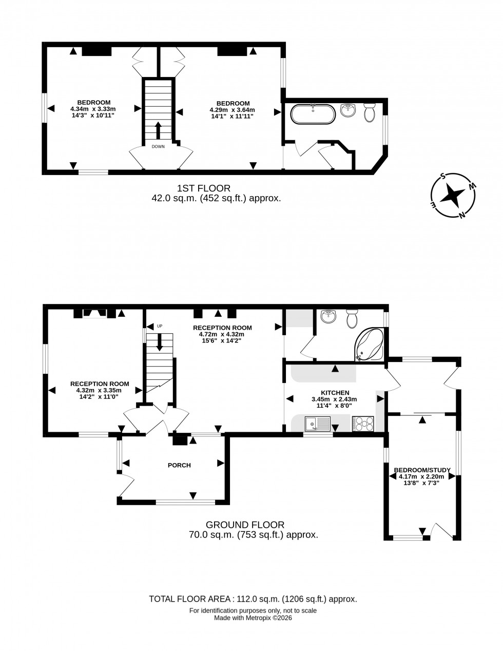 Floorplan for Builth Road, Builth Wells, Powys