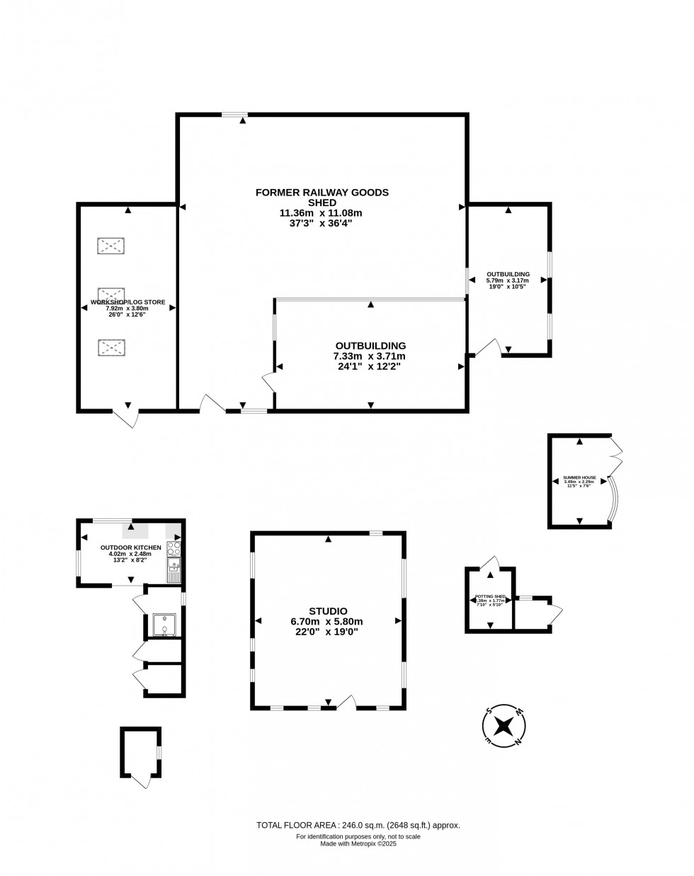 Floorplan for Builth Road, Builth Wells, Powys