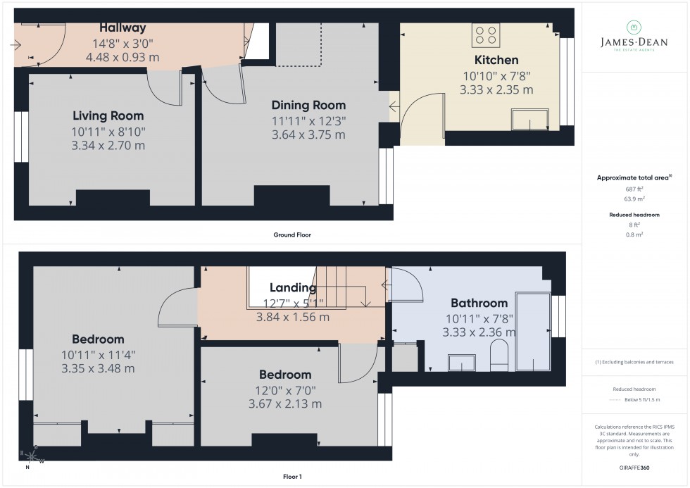 Floorplan for Greytree, Ross-on-Wye, Herefordshire