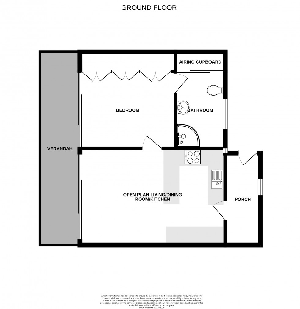 Floorplan for Hay Road, Brecon, Powys