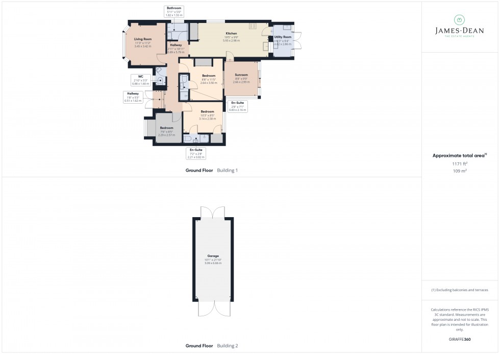 Floorplan for Bridstow, Ross-on-Wye, Herefordshire