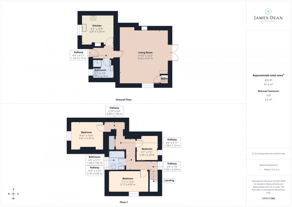 Floorplan for Phocle Green, Ross-on-Wye, Herefordshire
