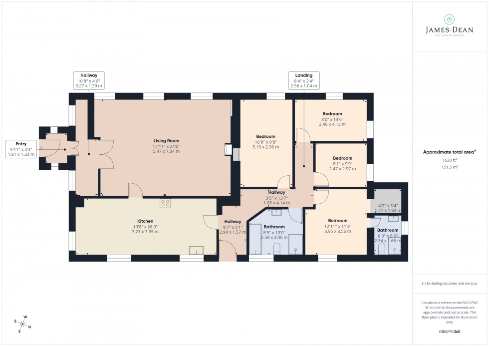 Floorplan for Ruardean Woodside, Ruardean, Gloucestershire