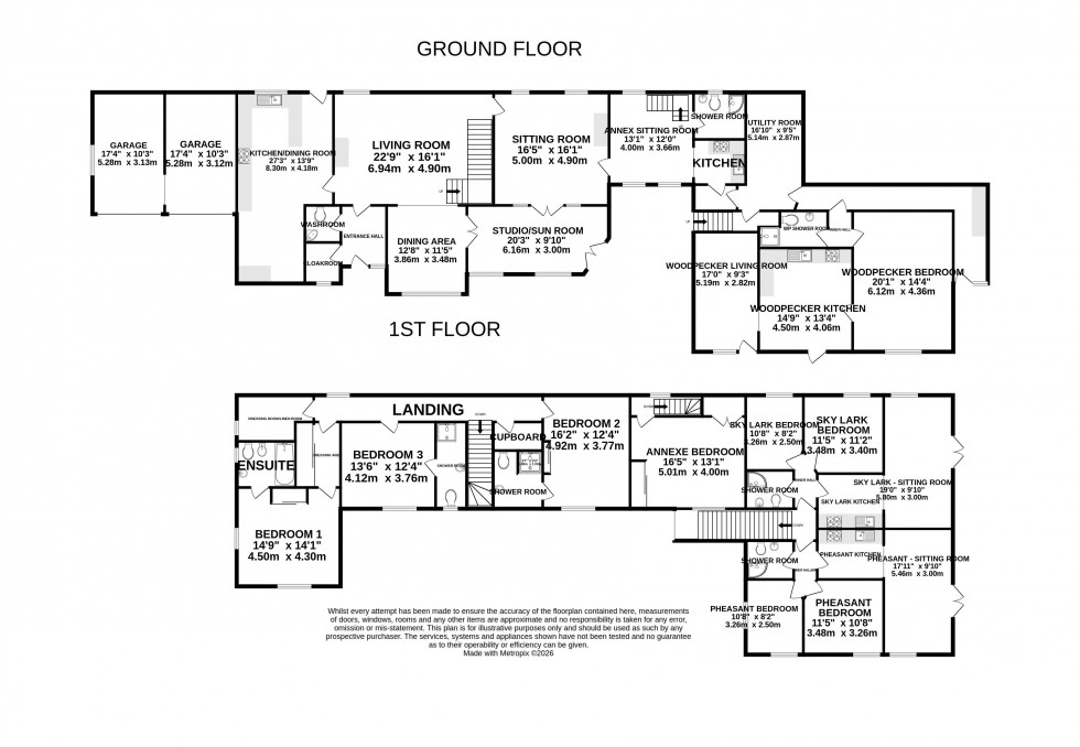 Floorplan for Llangenny, Crickhowell, Powys