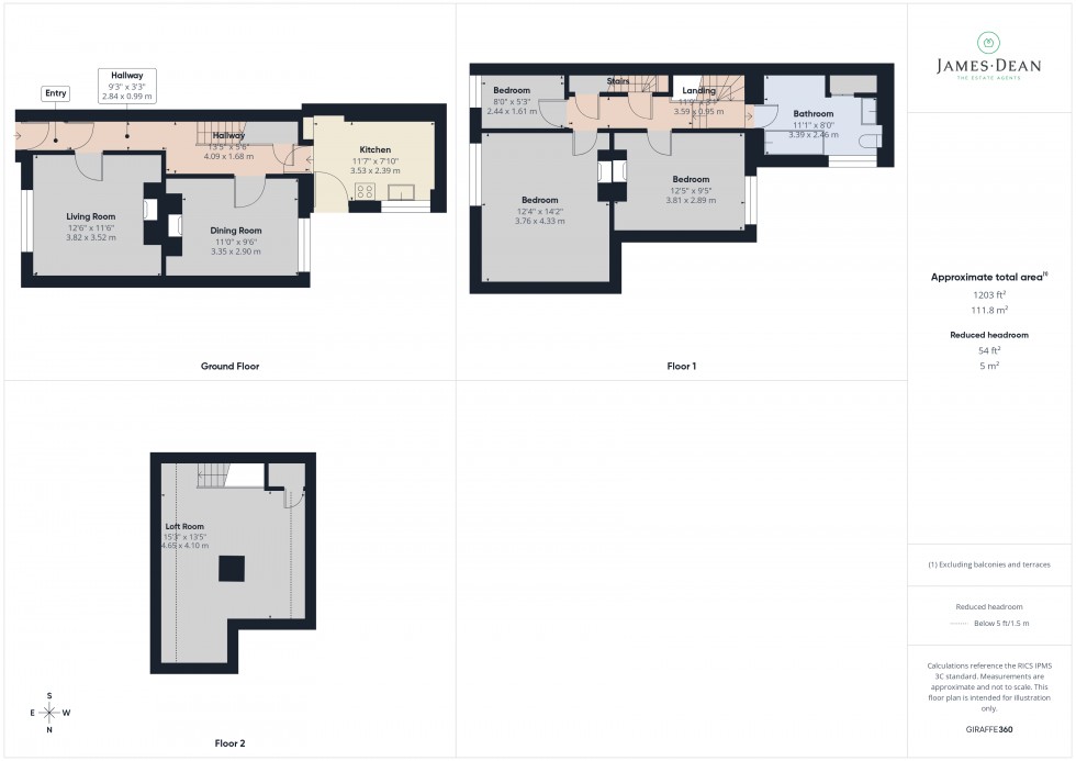 Floorplan for Church Road, Lydney, Gloucestershire