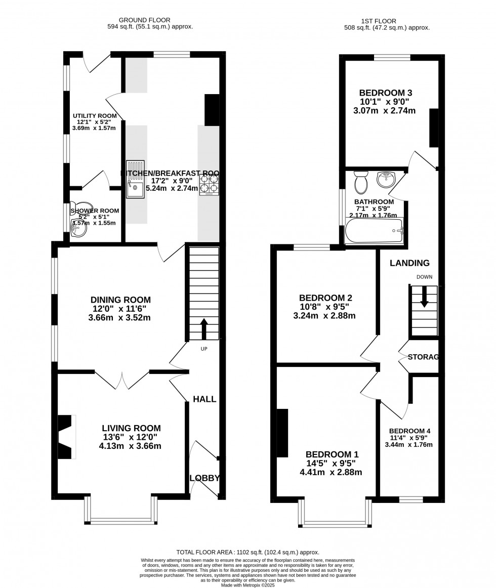 Floorplan for Wyndham Road, Abergavenny, Monmouthshire