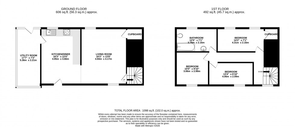 Floorplan for Penoyre, Brecon, Powys