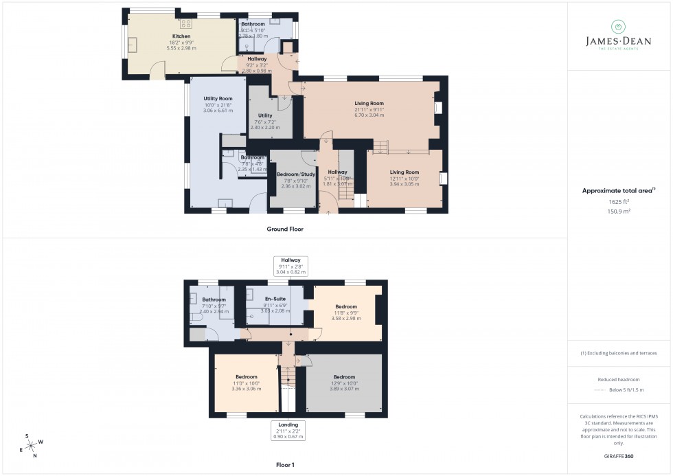 Floorplan for Hazel Hill, Drybrook, Gloucestershire