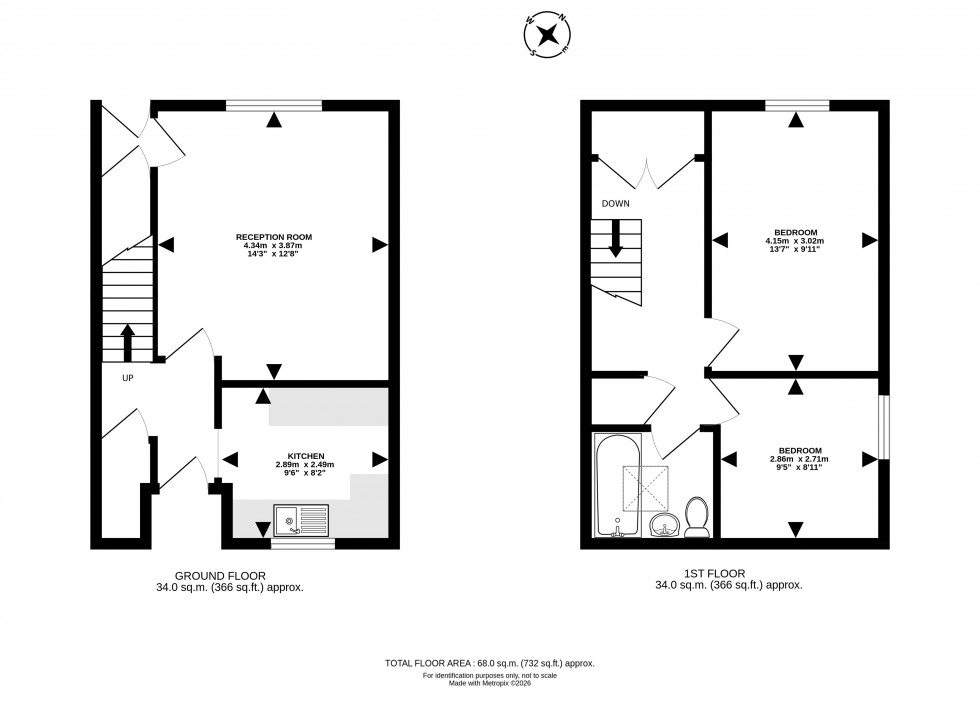 Floorplan for Parc Y Castell, Builth Wells, Powys
